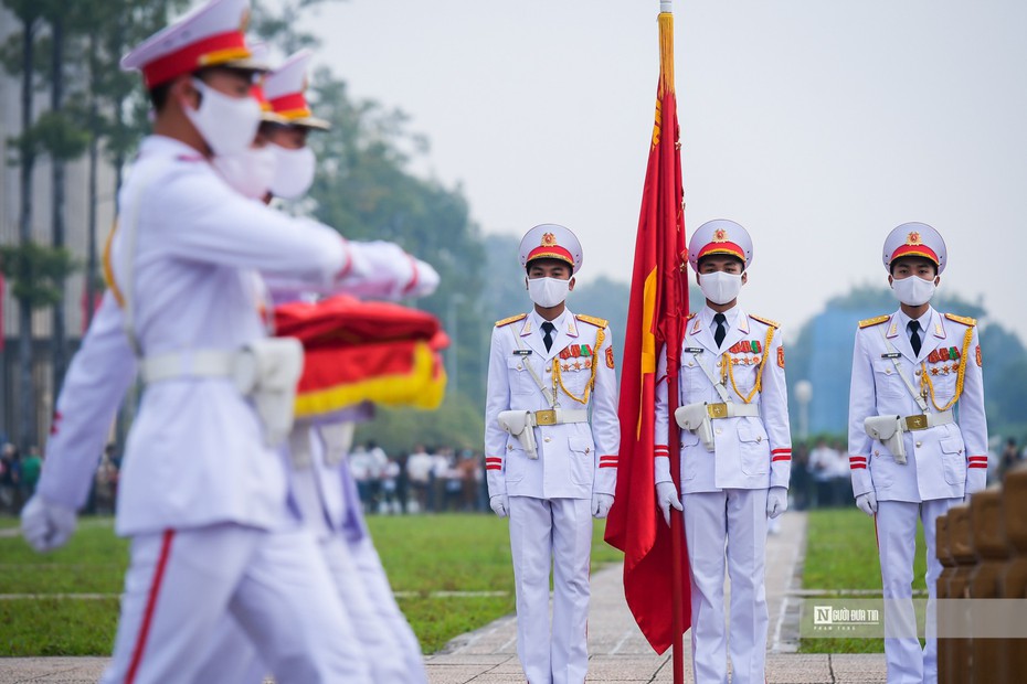 Trang nghiêm lễ thượng cờ 2/9 trên quảng trường Ba Đình