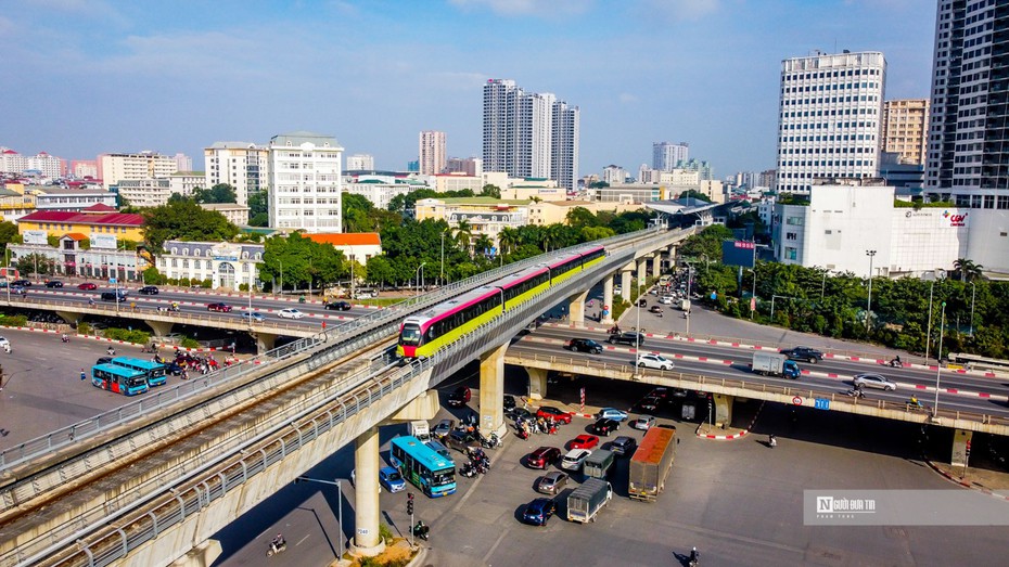 Vận hành thử 8 đoàn tàu Metro Nhổn – ga Hà Nội để đo hiệu xuất