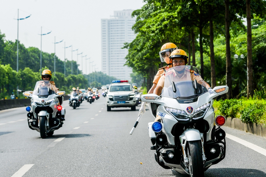 Đoàn khách quốc tế thăm Việt Nam, Hà Nội tạm cấm nhiều tuyến đường
