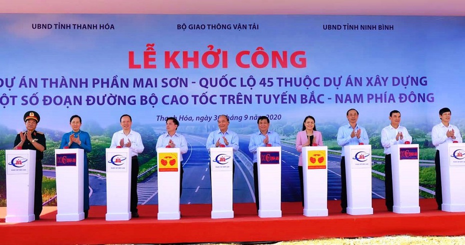 Khởi công cao tốc Bắc - Nam tại Thanh Hóa