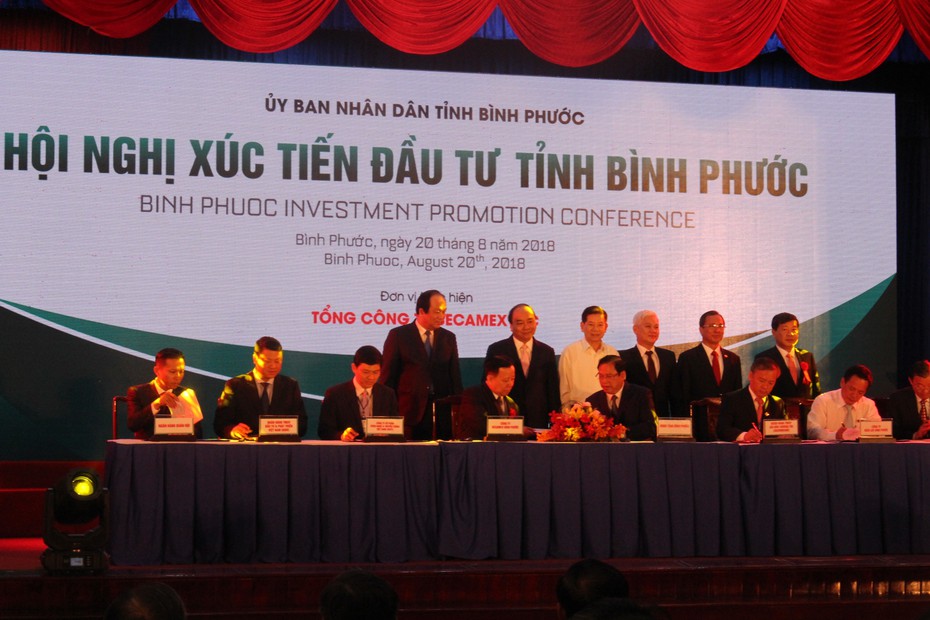 Nửa đầu năm 2018, tỉnh Bình Phước thu hút hơn 310 triệu USD vốn FDI
