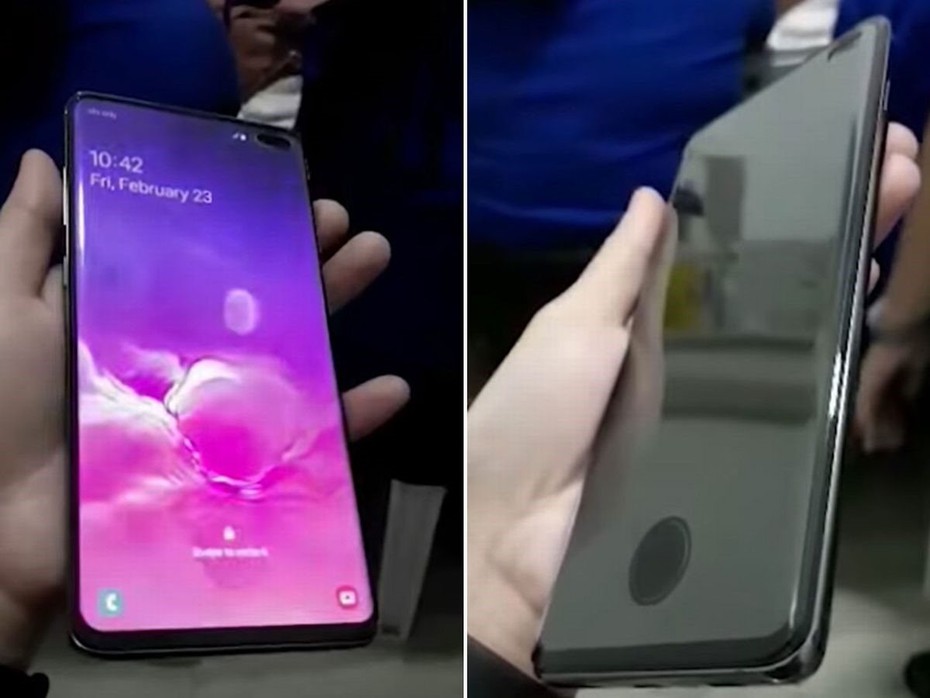 Video: Lộ hình ảnh thật của Samsung Galaxy S10