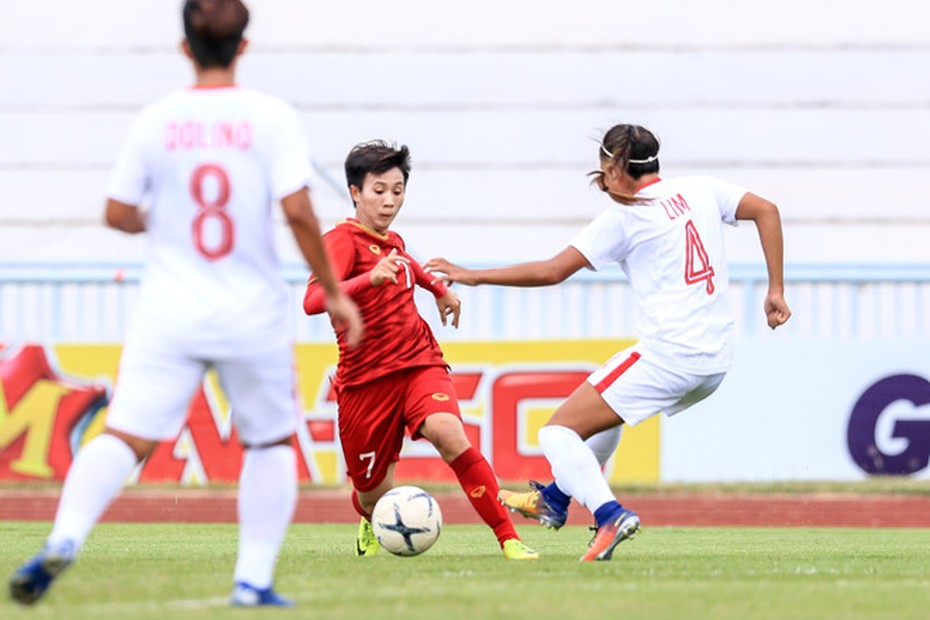 Tuyển nữ Việt Nam phản lưới nhà trong trận bán kết AFF Cup 2019, song vẫn lội ngược dòng