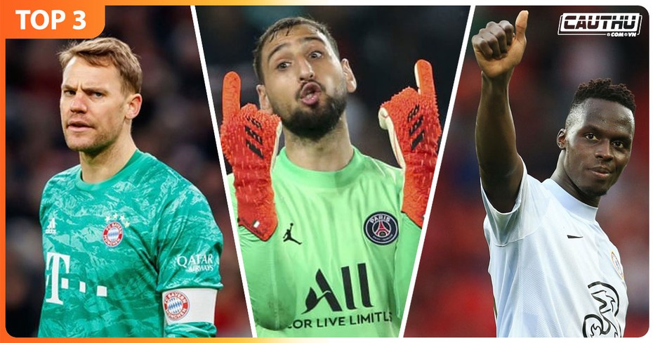 Neuer tranh giải thủ môn The Best với Mendy và Donnarumma