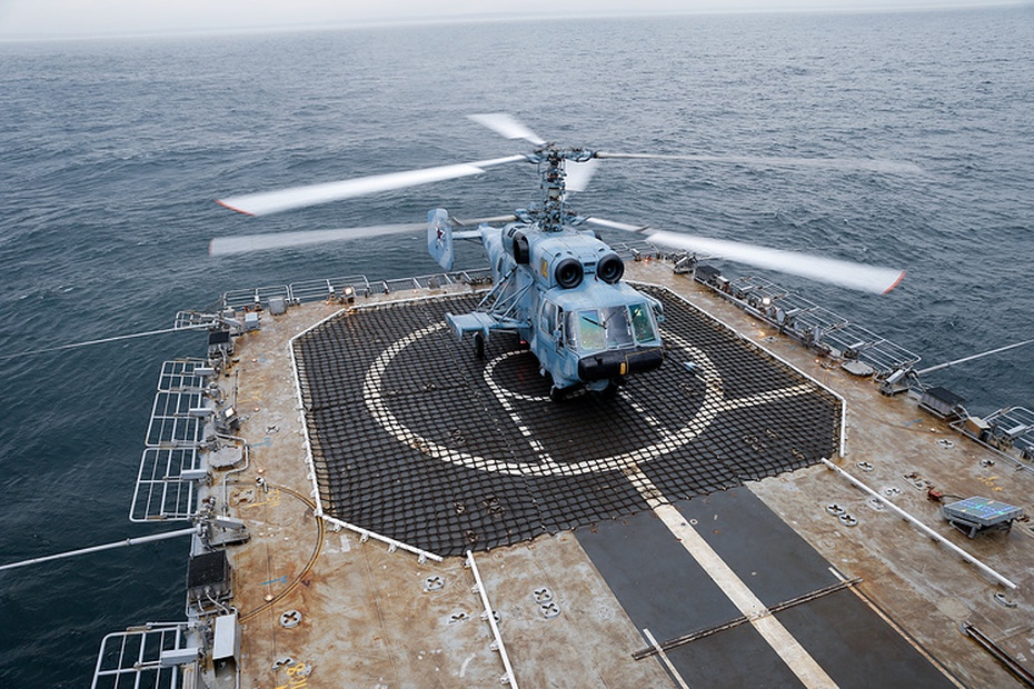 Trực thăng Nga rơi ở biển Baltic, 2 phi công thiệt mạng