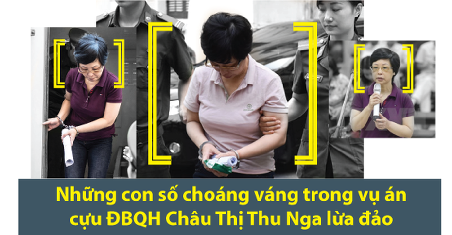 Infographic: Những con số biết nói vụ cựu ĐBQH Châu Thị Thu Nga lừa đảo