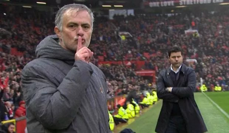 Ý nghĩa của động tác ăn mừng "hãy im mồm" của Mourinho