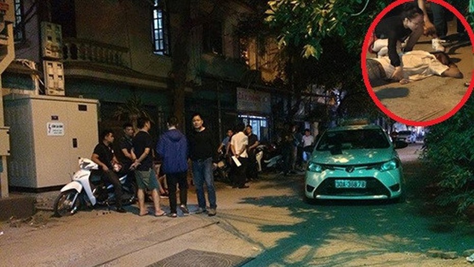 Hà Nội: Điều tra nghi án lái xe taxi bị bắn vào bụng rồi chèn xe qua người