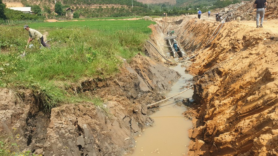 Vụ kênh thủy lợi 90 tỷ không dẫn nước vào ruộng: Thanh tra vào cuộc