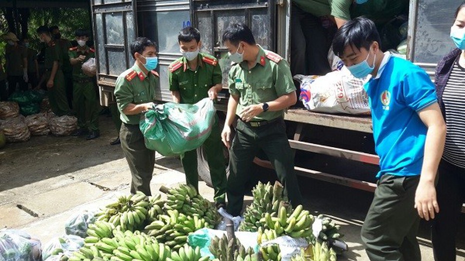 Công an tỉnh Đắk Nông hướng về tâm dịch