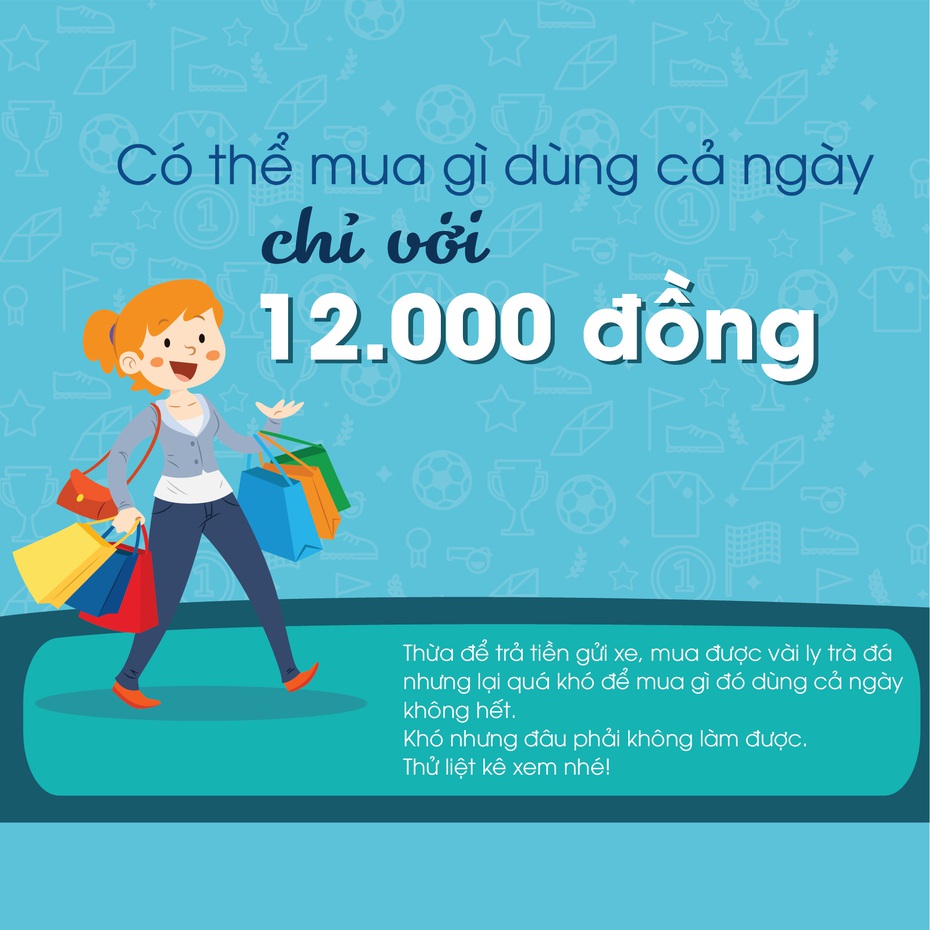 Bạn sẽ mua được gì để online cả ngày chỉ với 12.000 đồng?