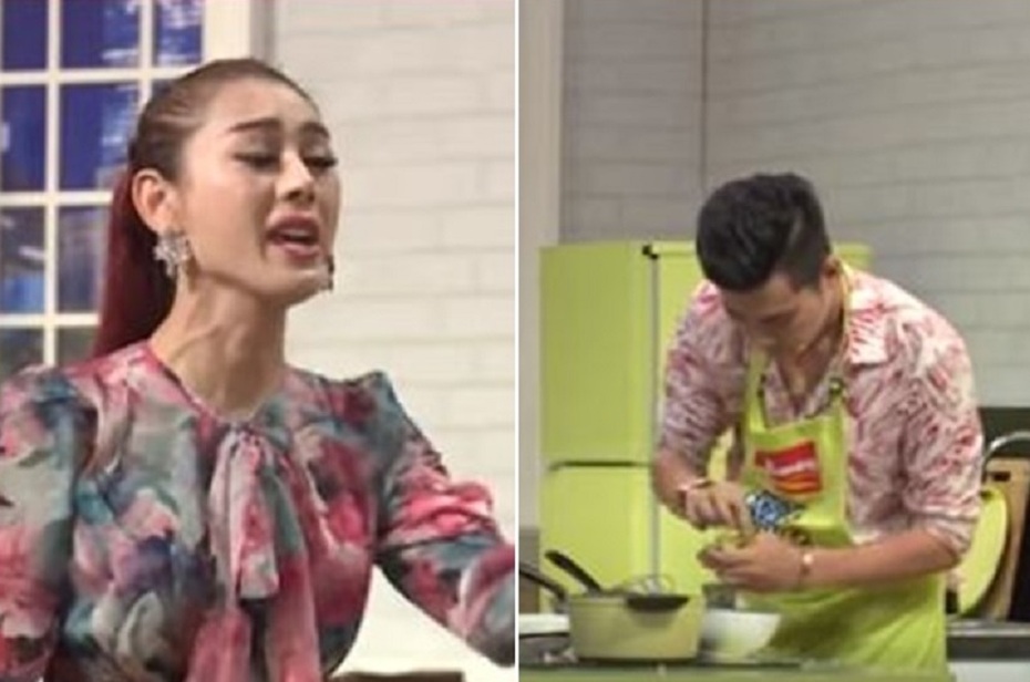 Video: Lâm Khánh Chi quát chồng "như chém chả" khiến Hari Won xanh mặt