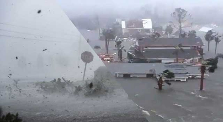 Video: Lại thêm một siêu bão có tên Michael tàn phá Florida Mỹ