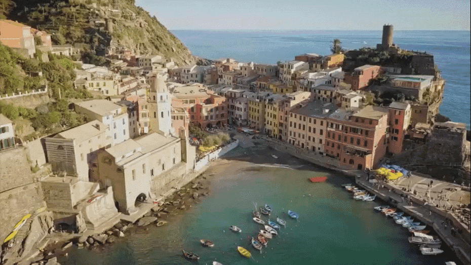 Video: Khám phá những ngôi làng bên bờ biển đẹp nhất Italy