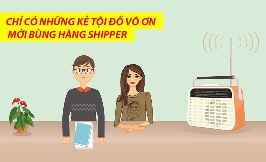 Radio cafe sáng: Bùng hàng shipper - sự nhẫn tâm độc ác