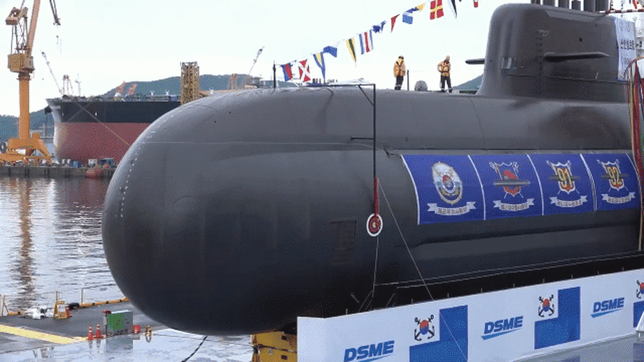 Video: Cận cảnh tàu ngầm mới nhất của Hàn Quốc