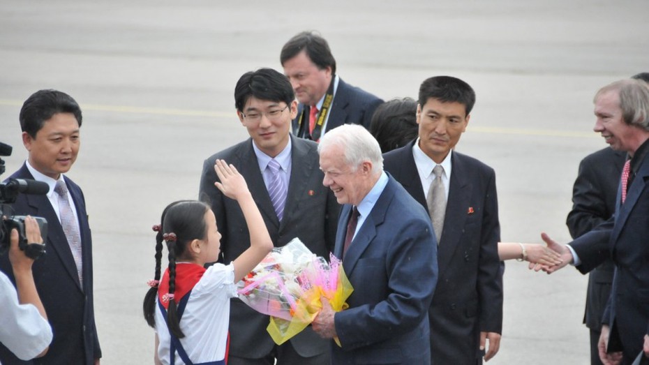 Cựu Tổng thống Mỹ Jimmy Carter muốn gặp ông Kim Jong-un đàm phán