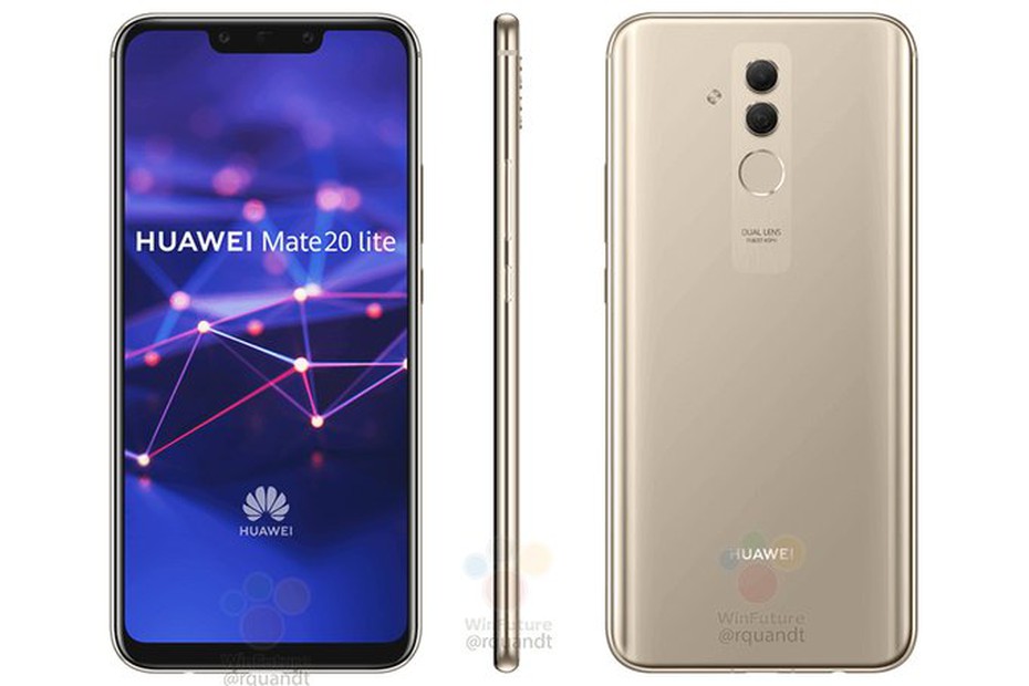 Huawei Mate 20 Lite lộ hình ảnh trước ngày ra mắt