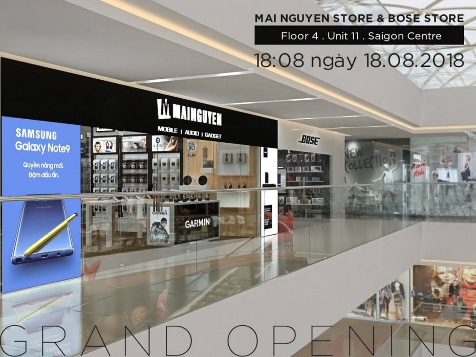 Mai Nguyên khai trương Bose Store đầu tiên ở Việt Nam