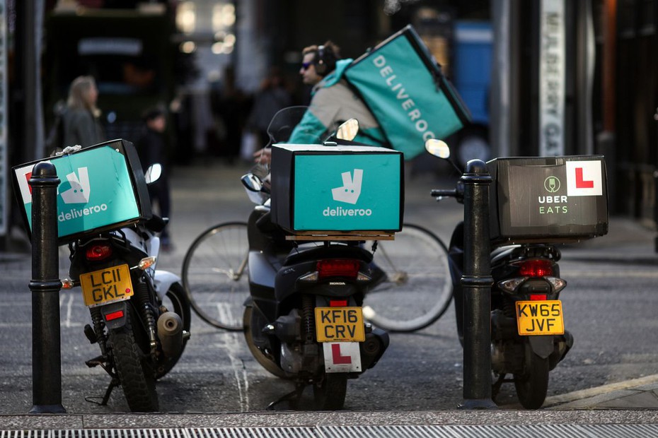 Uber chuẩn bị thâu tóm công ty giao hàng thực phẩm Deliveroo