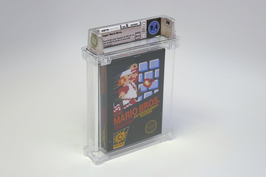 Bản sao của trò chơi Super Mario Bros được bán đấu giá 100.150 USD