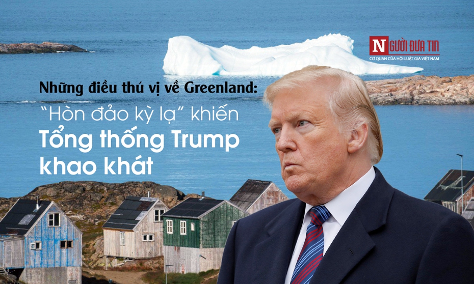 [Info] Tổng thống Trump muốn mua Greenland: Có gì ở hòn đảo 80% băng tuyết, "mặt trời không lặn" suốt 2 tháng?