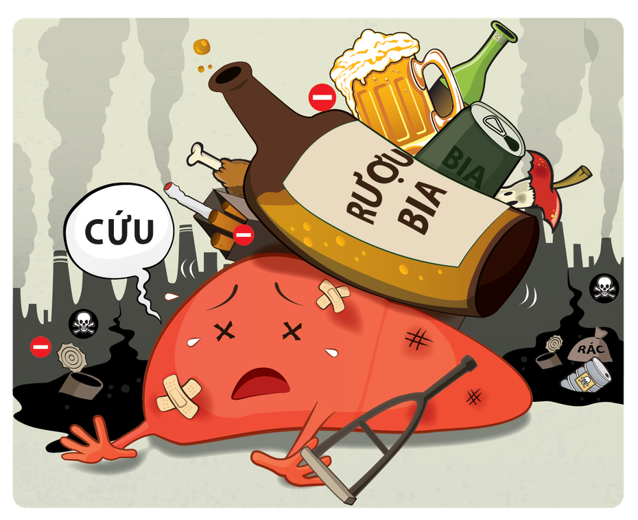 Rượu là nguyên nhân gây ra 7 loại ung thư nguy hiểm nhất