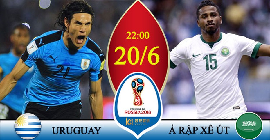 World Cup 2018: Uruguay vs Ả Rập Xê Út, chiến thắng thuộc về ai?