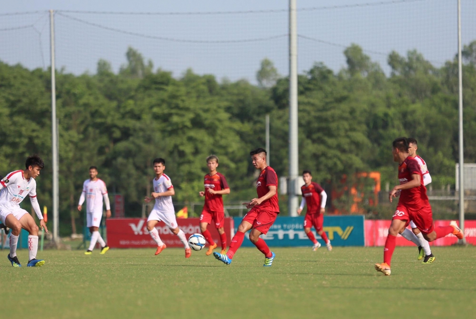 Bỏ lỡ nhiều cơ hội U23 Việt Nam giành kết quả hòa 0-0 trước Viettel