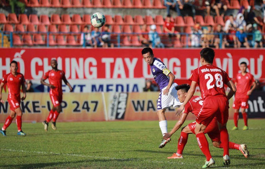 Hà Nội FC vươn lên vị trí đầu bảng sau chiến thắng trước Hải Phòng