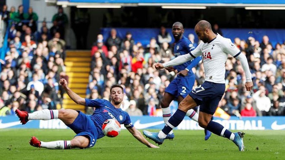 Đánh bại Totteham ở trận derby thành London, Chelsea tiếp tục giữ vững vị trí tốp 4