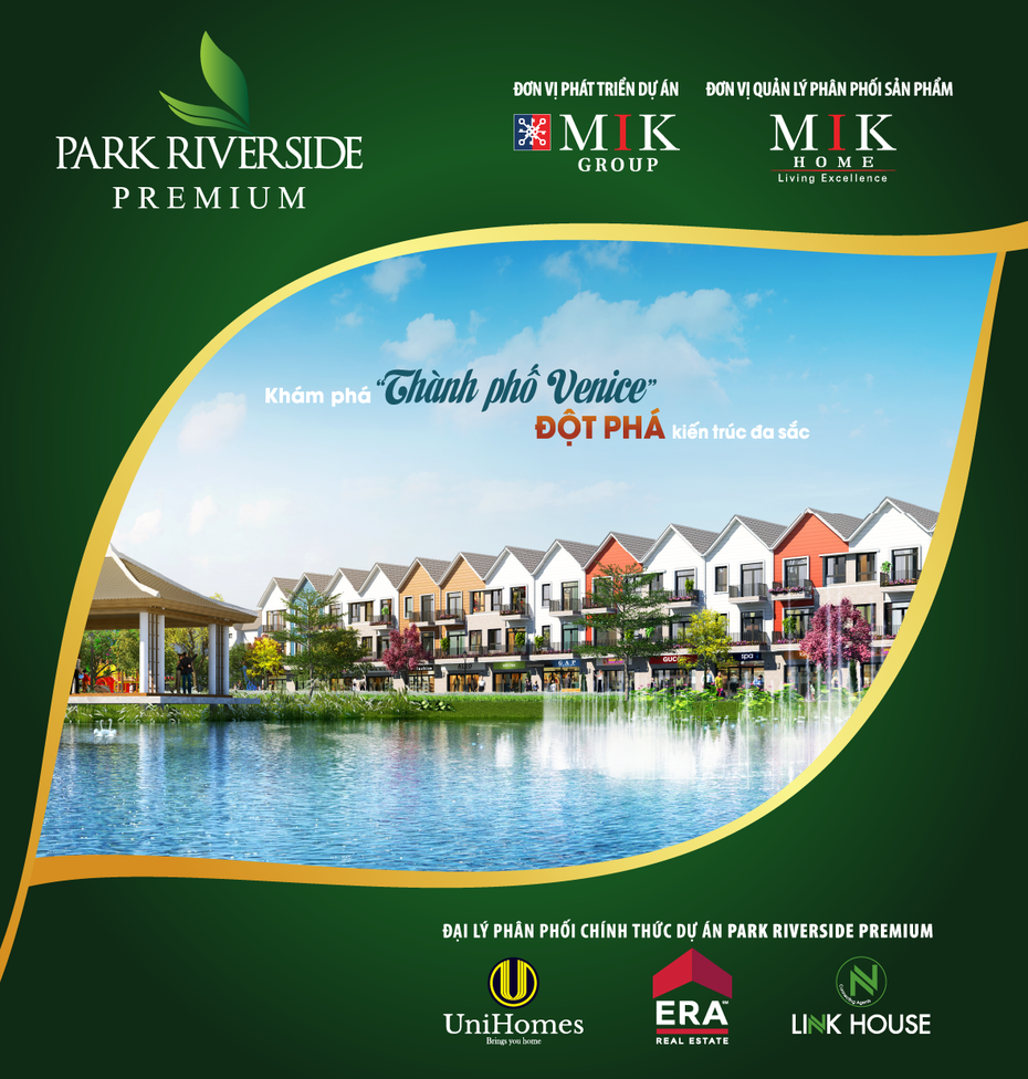 UniHomes, LinkHouse và ERA Vietnam sẽ chính thức giới thiệu Park Riverside Premium ngày 6/8/2017