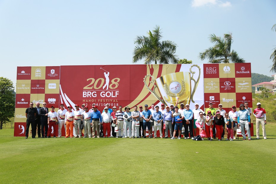 Khai mạc BRG Golf Hanoi Festival 2018: Thúc đẩy du lịch gôn Việt Nam