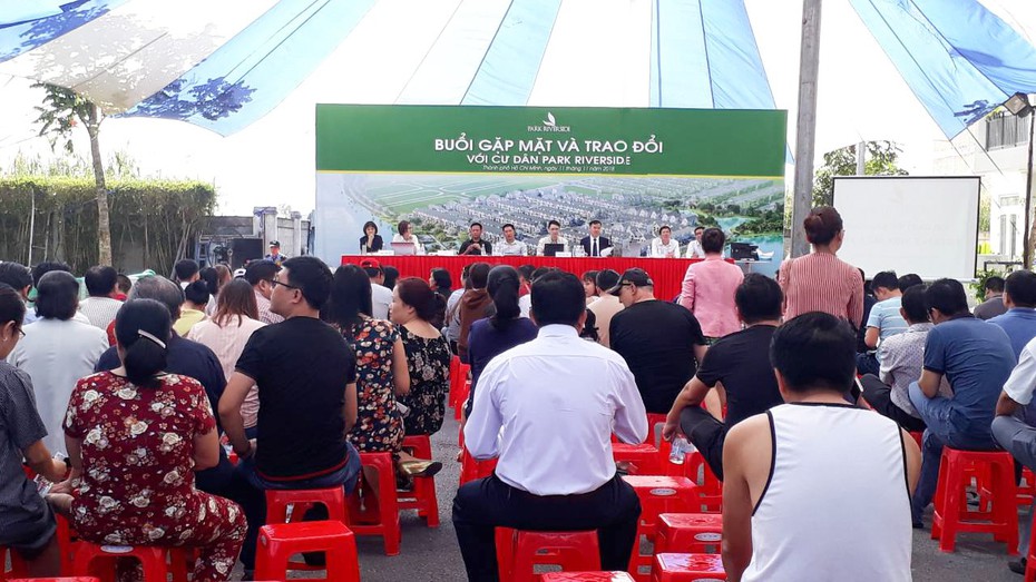 Dự án Park Riverside Premium: CĐT giải quyết vấn đề thông qua đối thoại với cư dân