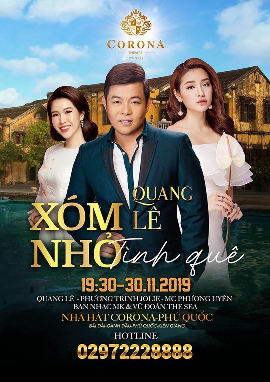 Giọng ca Quang Lê lần đầu tổ chức liveshow tại Phú Quốc