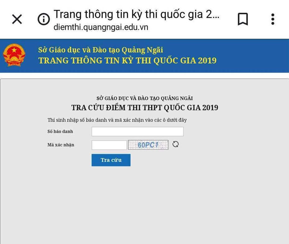 Quảng Ngãi: Thêm một trường có tỷ lệ tốt nghiệp THPT Quốc gia 2019 là 0%