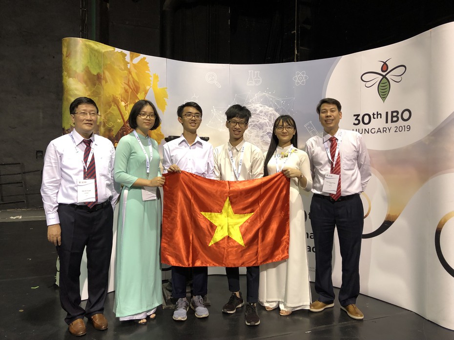 Olympic Sinh học quốc tế năm 2019: 100% thí sinh Việt Nam đoạt huy chương