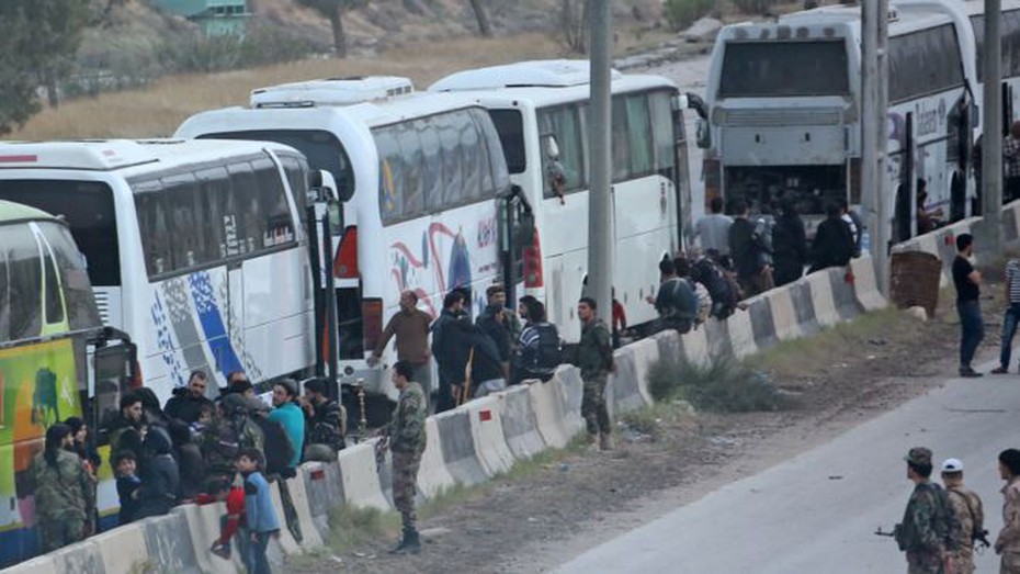 Chiến thuật của Nga và Syria khiến phiến quân lũ lượt rút khỏi Đông Ghouta