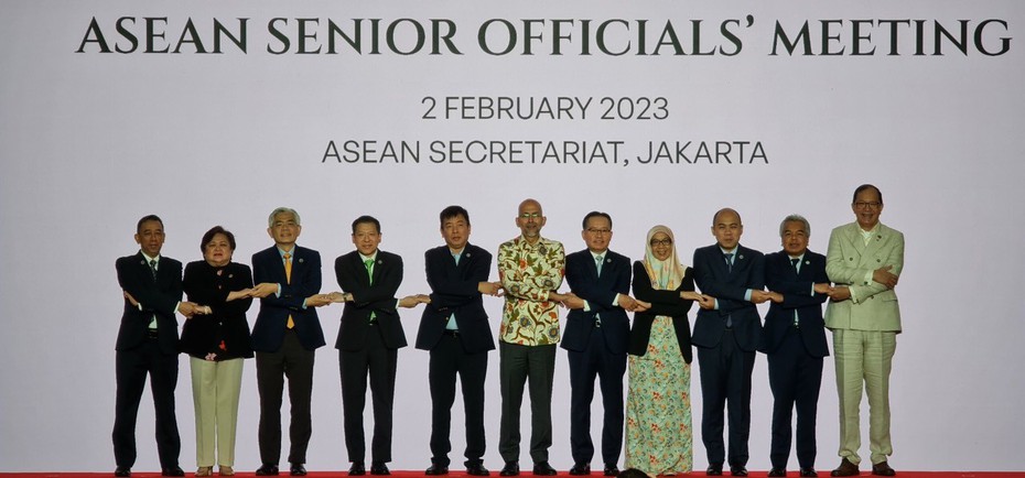 Họp trù bị cho Hội nghị hẹp Bộ trưởng Ngoại giao ASEAN