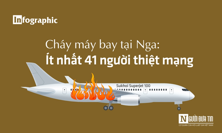 [Info] Chi tiết vụ cháy máy bay tại Nga, ít nhất 41 người thiệt mạng