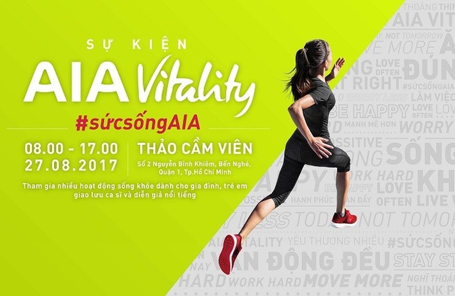 ‘AIA Vitality Day’ – Sân chơi vui khỏe cùng gia đình