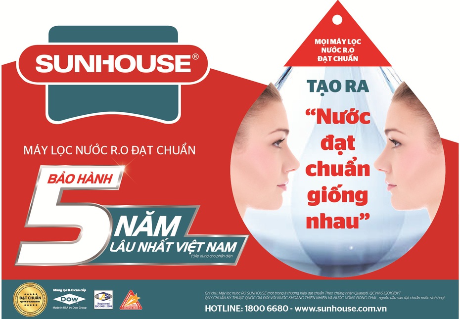 Máy lọc nước không đạt chuẩn đe dọa sức khỏe người tiêu dùng.