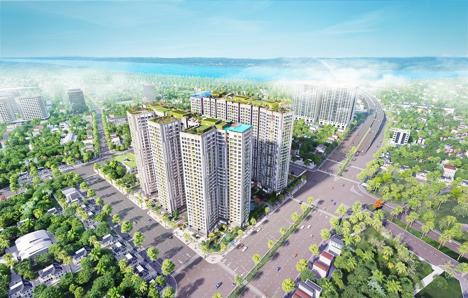 “Sống như nghỉ dưỡng” ở Imperia Sky Garden