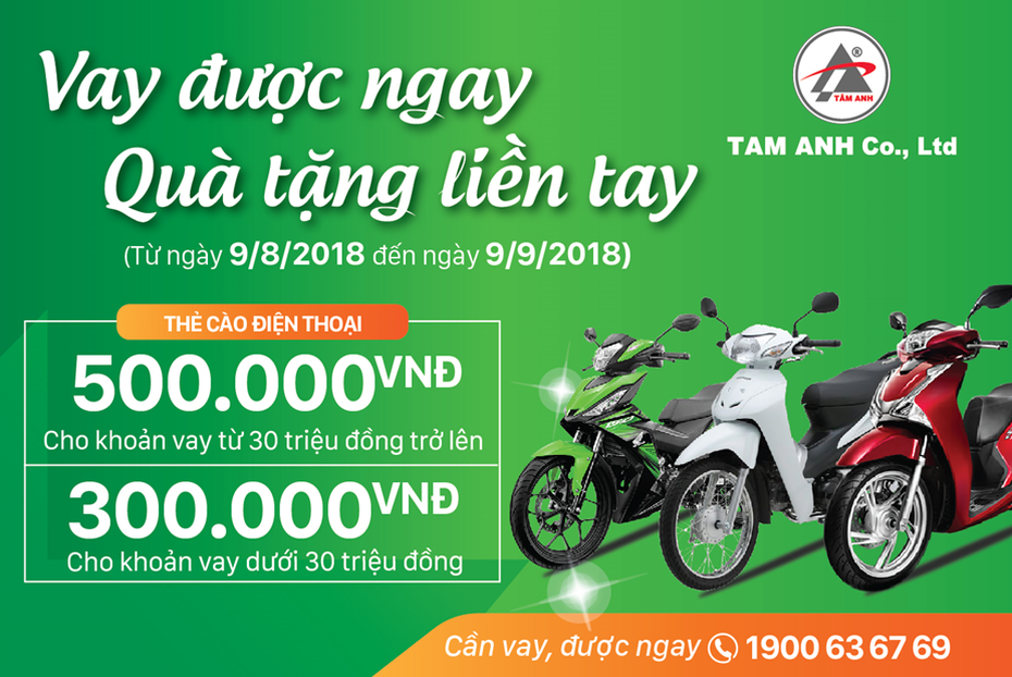 Xe máy đẹp, giá “mềm” cho tân sinh viên mùa tựu trường