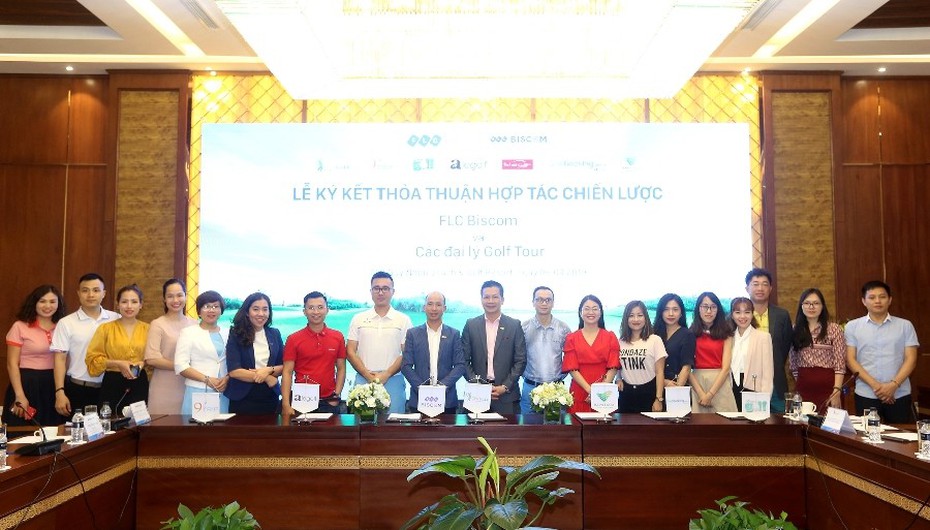 "Cú bắt tay" đột phá của FLC Biscom với 10 đại lý Golf Tour lớn nhất Việt Nam