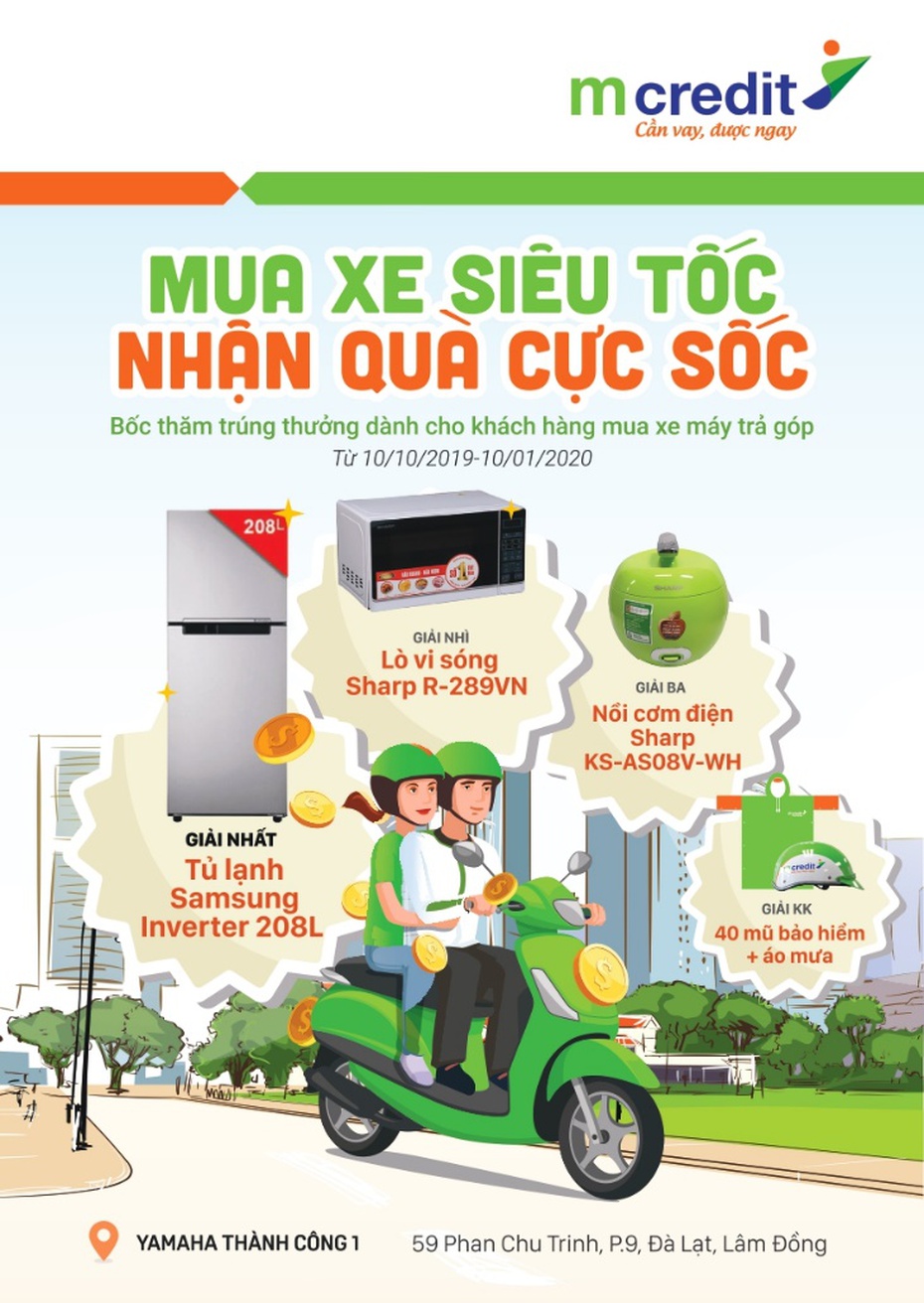 Mua xe siêu tốc – Nhận quà cực sốc!