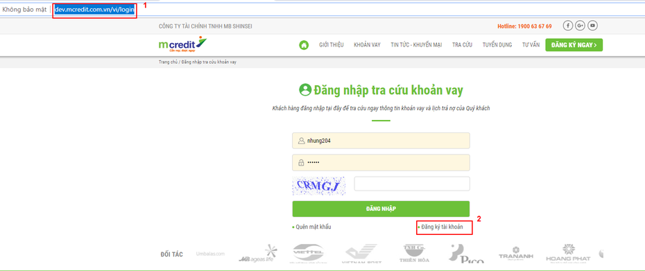 Mcredit gia tăng tiện ích cho khách hàng với tính năng tra cứu khoản vay trực tuyến