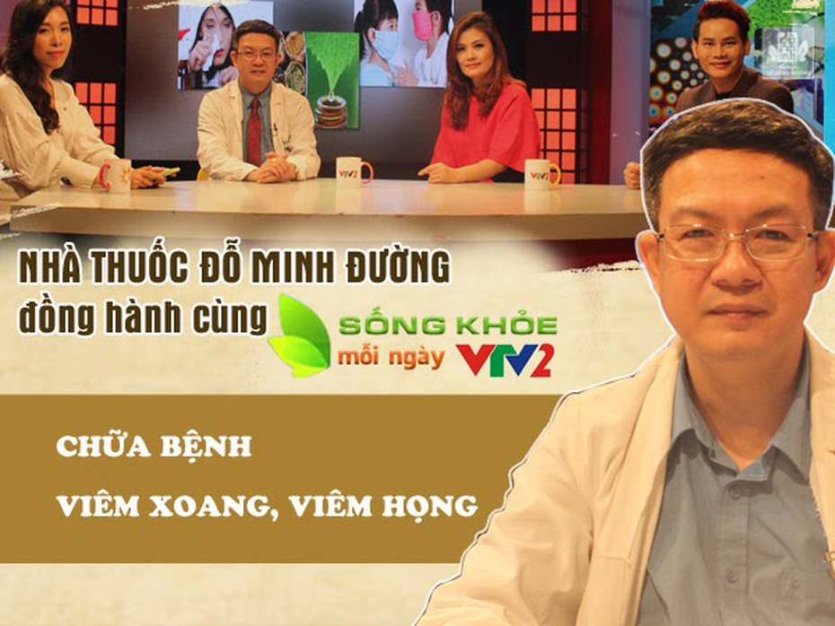 Lương y Đỗ Minh Tuấn tư vấn chữa viêm xoang trong “Sống khỏe mỗi ngày” VTV2