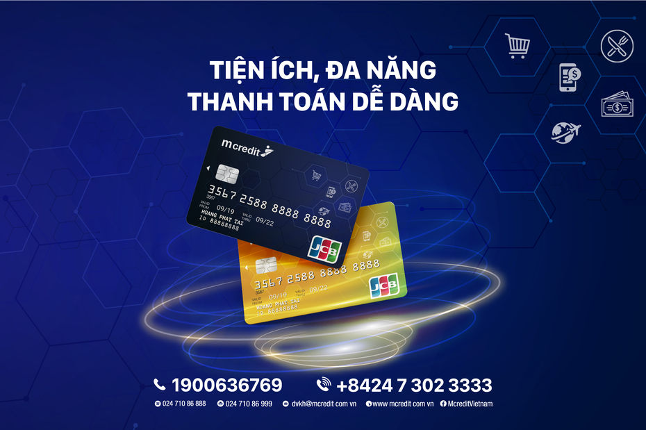 Khám phá thế giới mua sắm cùng thẻ tín dụng Mcredit “vạn năng”