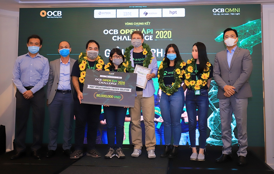 Aspire – quán quân cuộc thi công nghệ OCB Open API Challenge 2020